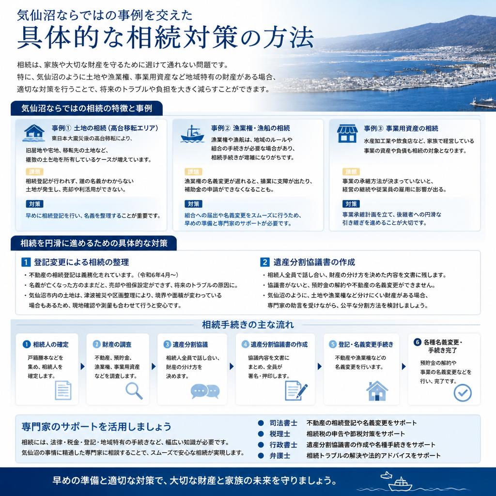 相続対策の具体例